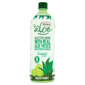 Aloe Vera Drink with Real Aloe Pieces and Reduced Sugar Original Flavour