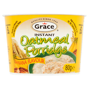 Instant Oatmeal Porridge Banana Flavour