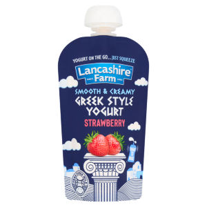 Lancashire Farm Greek Style Yogurt Strawberry 125g