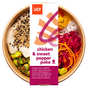 Chicken & Sweet Pepper Poke 290g