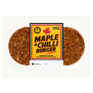 Maple & Chilli Burger 226g