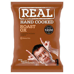 Hand Cooked Roast Ox Flavour Potato Crisps 150g
