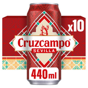 Cruzcampo Sevilla Lager Beer 10X440ml