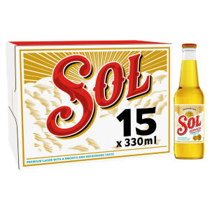 Beer Original Mexican Lager 3.4% ABV Bottle 15x330ml