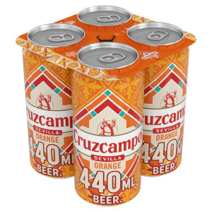 Cruzcampo Sevilla Lager Beer 4X440ml