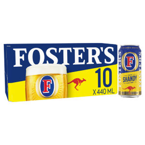 Foster's Lager Beer Can 10x440ml