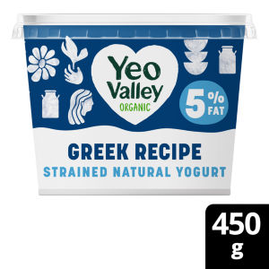 Greek 5% Strained Natural Yogurt 450g