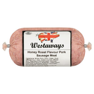 Honey Roast Flavour Pork Sausage Meat 400g