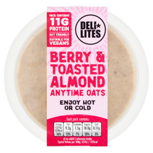 Berry & Toasted Almond Anytime Oats 250g