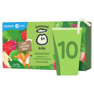 innocent Kids Smoothies Strawberries, Raspberries & Apples 10 x 150ml