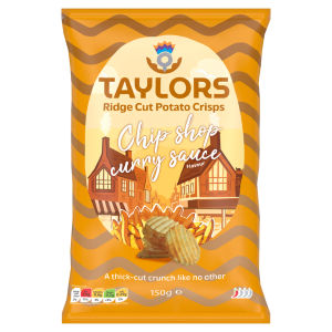 Chip Shop Curry Sauce Flavour Ridge Cut Potato Crisps 150g