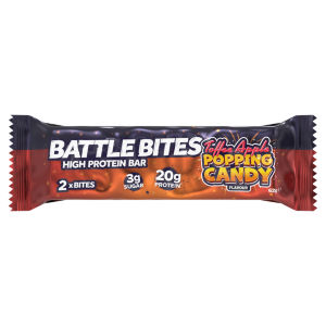 High Protein Bar Toffee Apple Popping Candy Flavour 62g