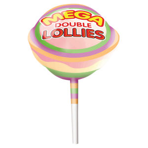 Mega Double Lollies 32g