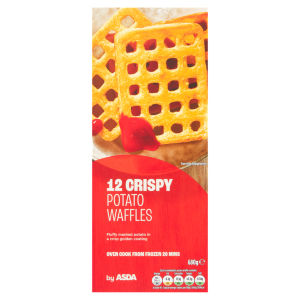 12 Crispy Potato Waffles 680g