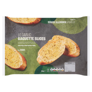 10 Garlic Baguette Slices 260g