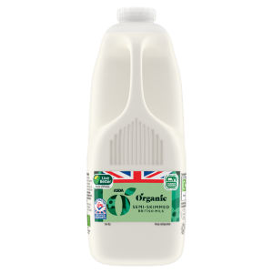 Organic Semi-Skimmed British Milk 4 Pints