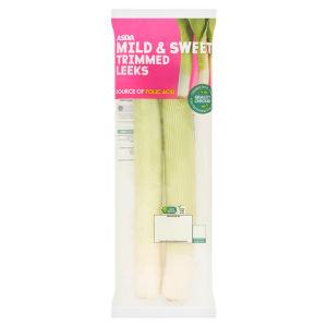 Mild & Sweet Trimmed Leeks 500g