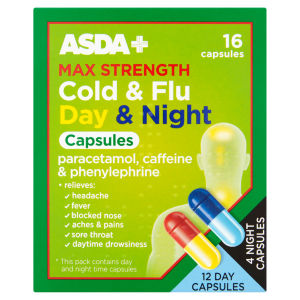 Max Strength Cold & Flu Capsules 16 Capsules