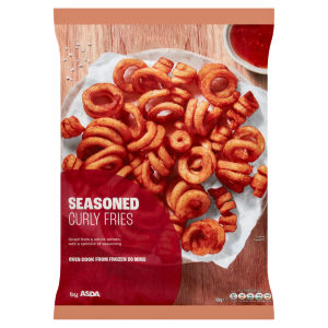 Seasoned Curly Fries 750g