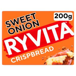 Ryvita Crispbread Sweet Onion Crackers