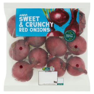 Sweet & Crunchy Red Onions 1kg
