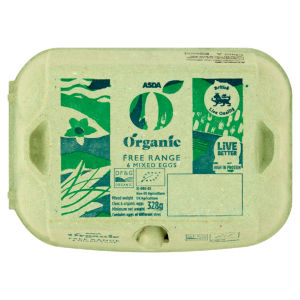 Organic 6 Free Range Mixed Eggs 328g