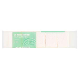 10 Non-Scratch Sponge Scourers