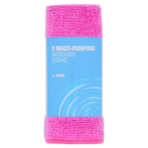 2 Multi-Purpose Microfibre Cloths