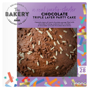 The Bakery at  Chocolate Triple Layer Party Cake