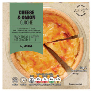 Cheese & Onion Quiche