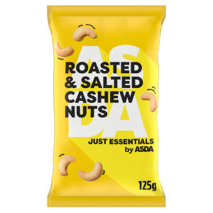 Just Essentials Roasted & Salted Cashew Nuts 125g