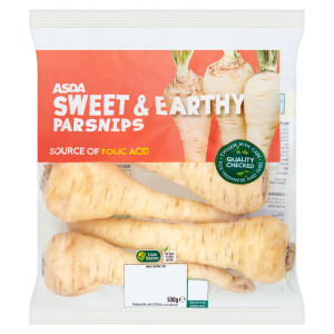 Sweet & Earthy Parsnips 500g
