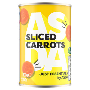 Just Essentials Sliced Carrots 300g