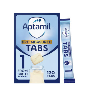 1 First Baby Milk Formula Tabs from Birth 120 Tabs 552g
