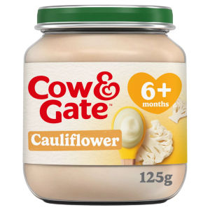 Cow & Gate Cauliflower Baby Food Snack Jar 6+ Months