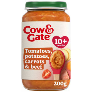 Cow & Gate Carrot Chicken Tomato & Potato Baby Food Meal Jar 10+ Months