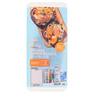 Flaky Smoked Kipper Fillets with Butter 200g