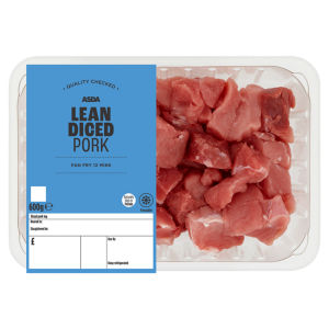 Lean Diced Pork 600g