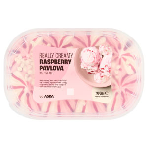 Really Creamy Raspberry Pavlova Ice Cream 900ml