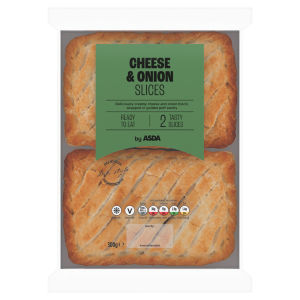 2 Cheese & Onion Slices 300g