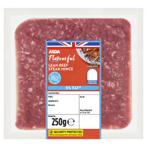 Flavourful Lean Beef Steak Mince 250g