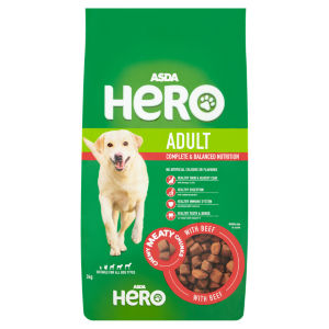 Hero Complete Meaty Chunks with Beef Dry Adult Dog Food
