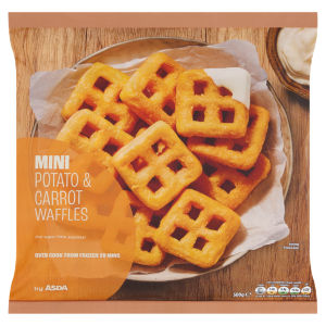 Mini Potato & Carrot Waffles 500g
