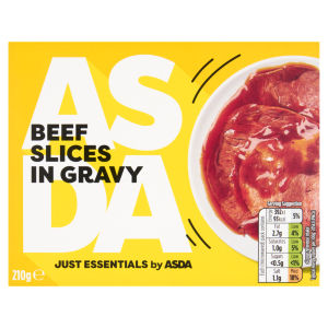 Just Essentials Beef Slices in Gravy 210g