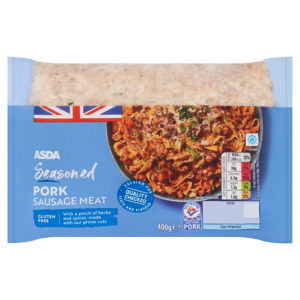 Classic Seasoned Pork Sausage Meat 400g