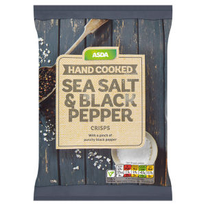 M&S Hand Cooked Sea Salt & Black Pepper Crisps