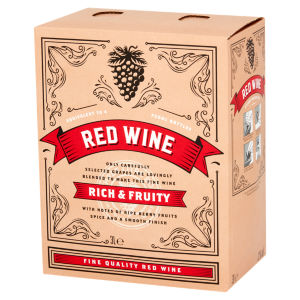 Wine Route Fruity Red Wine 3L