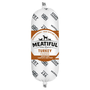 Farm-Reared Turkey with Chickpea & Green Beans Complete Dog Food 320g