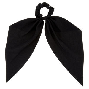 Black Tail Scrunchie