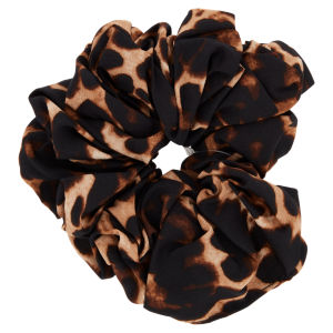 Extra Large Leopard Print Scrunchie